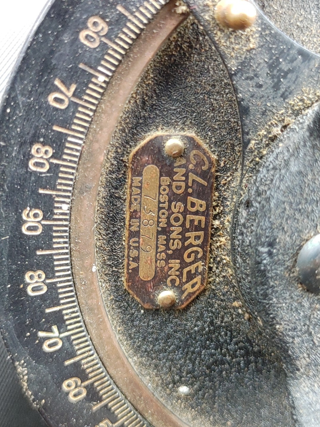 C.L.Berger and sons surveying tool Boston USA