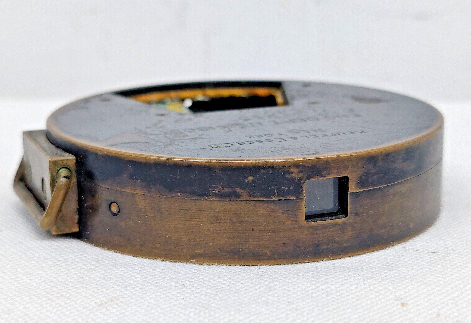 Keuffel & Esser Model 255 Marching Compass or Pocket Transit Engineer Dept 1905