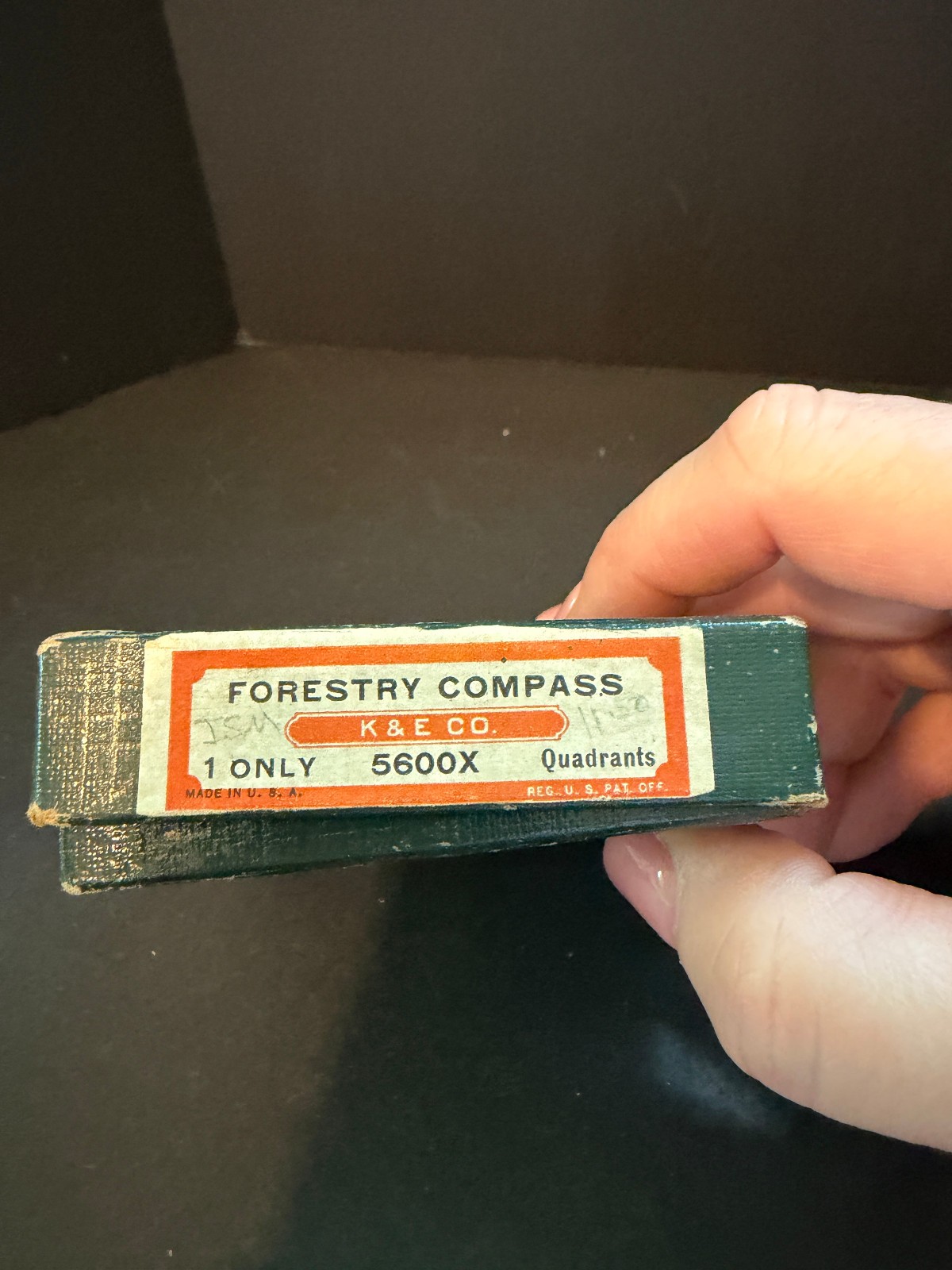 Vintage Keuffel & Esser Forestry Compass 5600X w/ Case – Survey Compass Untested