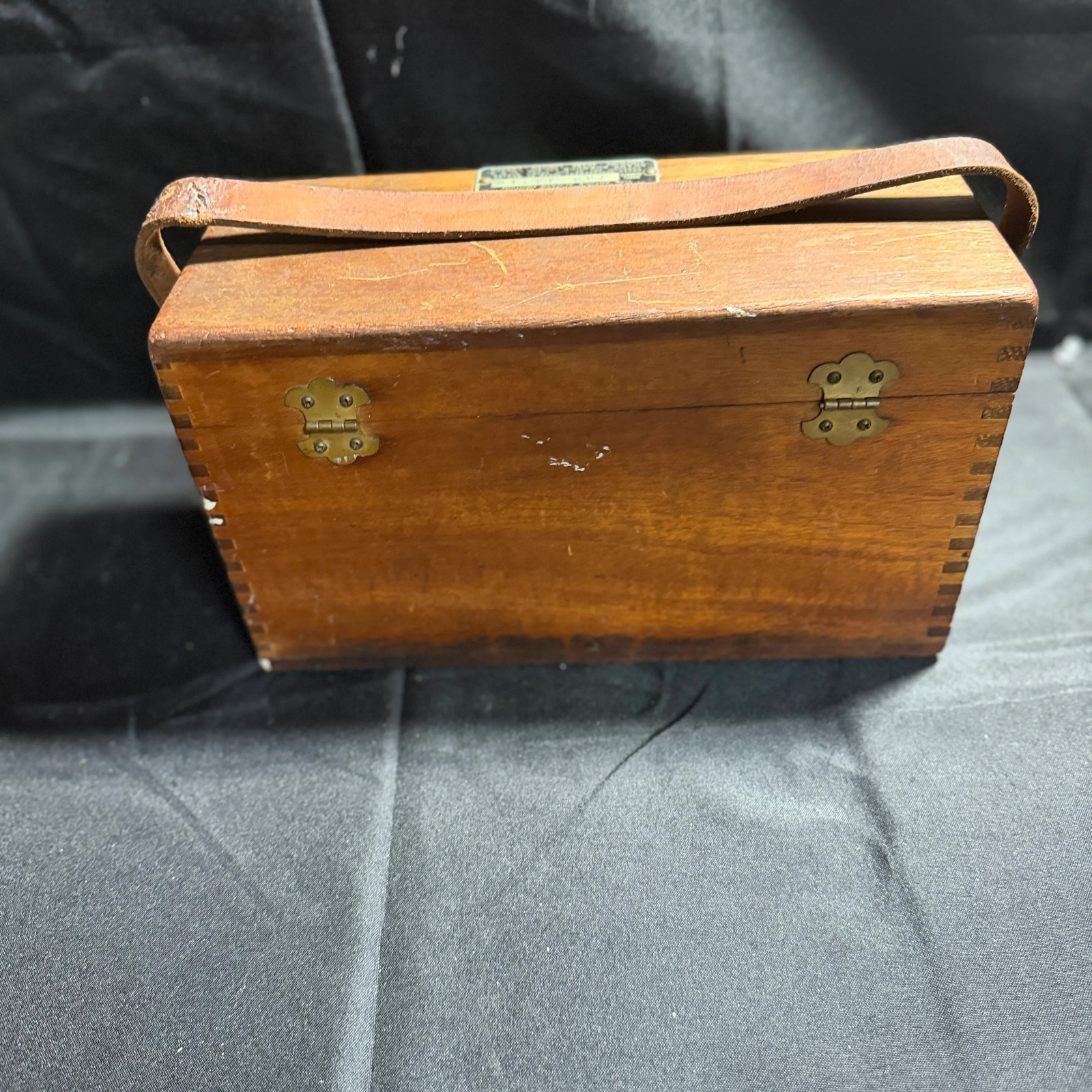 Vintage Sears Roebuck Transit Wooden Case — Box Only