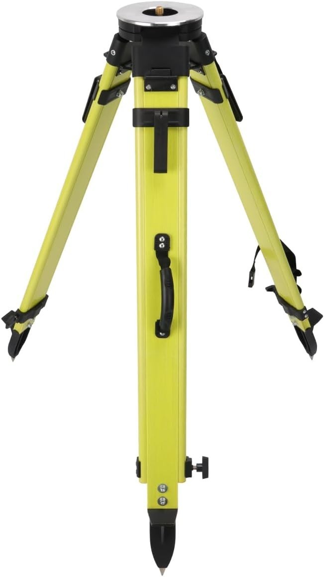 Lightweight 72” Fiberglass Surveying Tripod – Portable with Strong Stability
