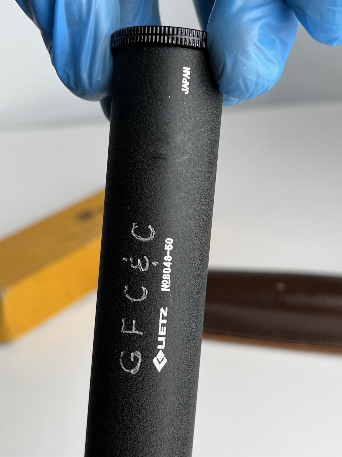 Vintage Lietz 8043-50 Hand Held Level Surveying Scope + Case & Box Made in Japan