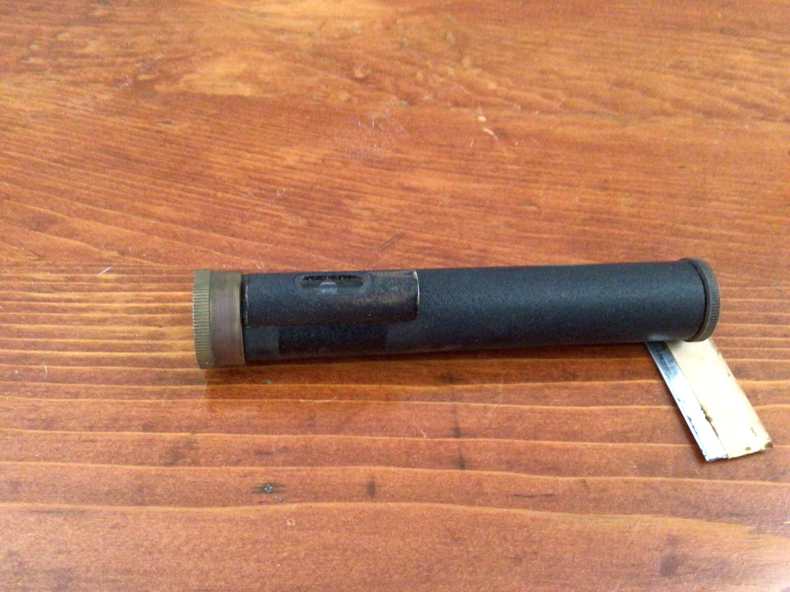 Vintage Lietz Engineer’s hand-held sight Level with Leather case