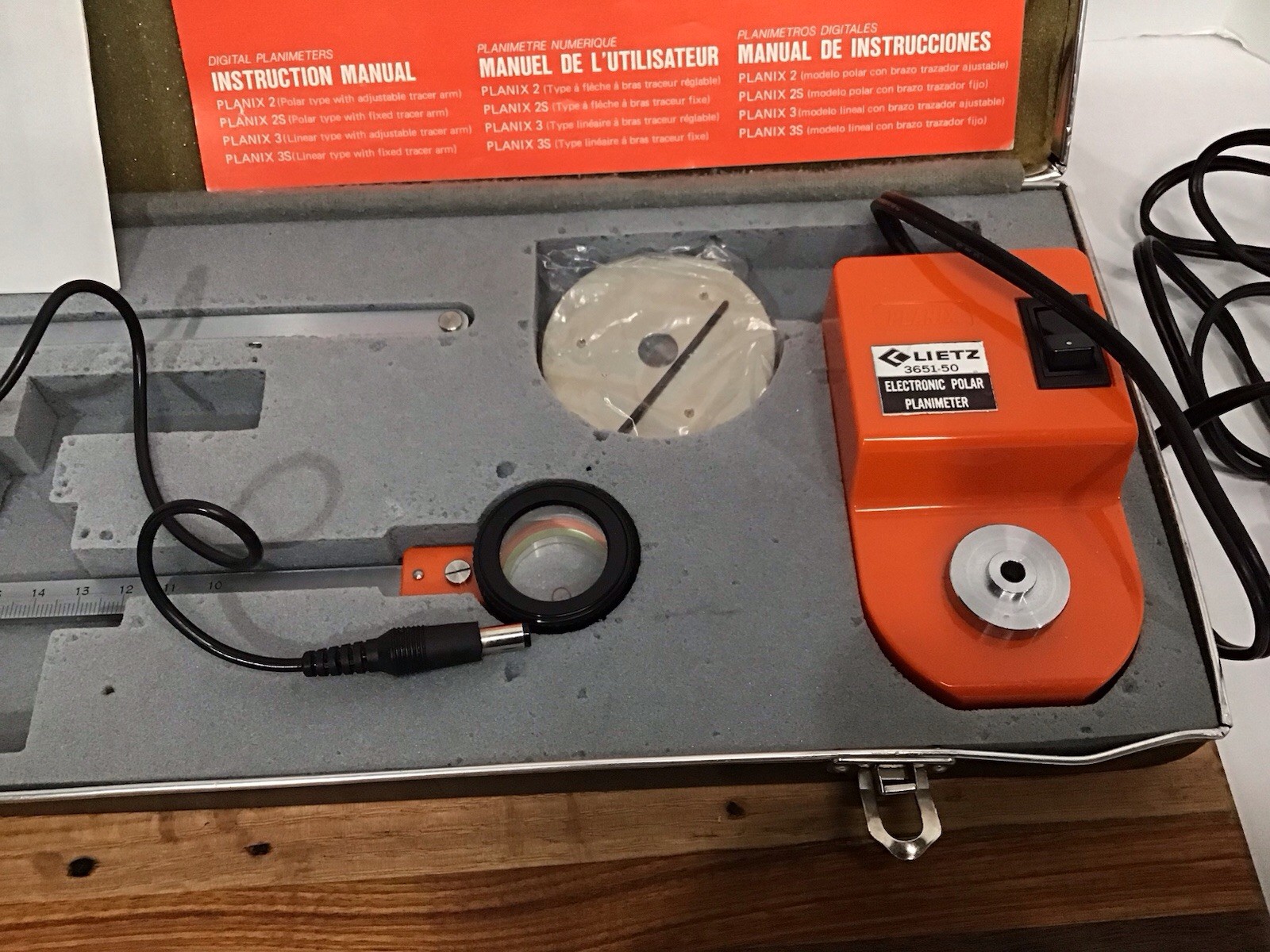 TAMAYA Planix 2 Planimeter Area Line Meter Digital Tool Rare From Japan