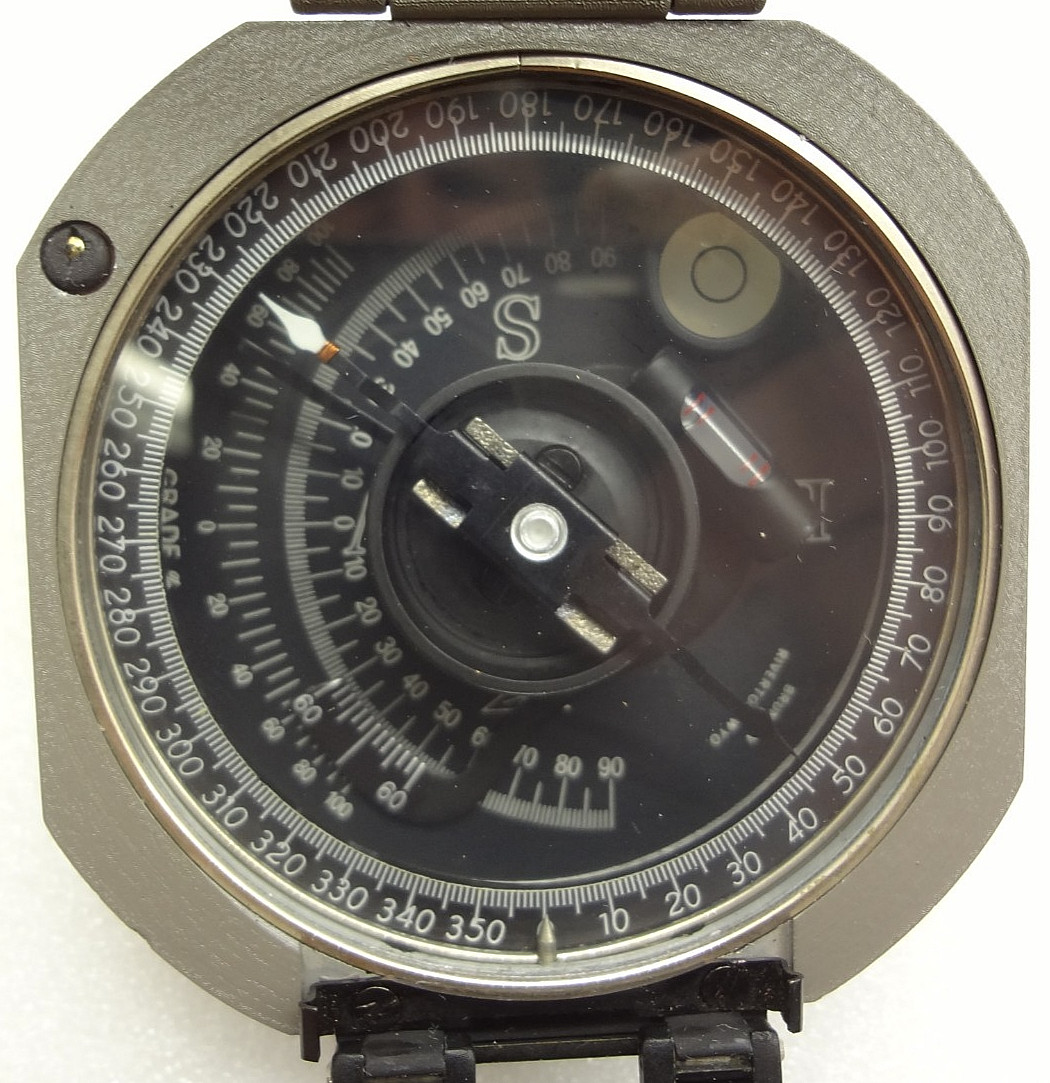 Brunton Classic Pocket Transit Compass KIT w/Leather Case Tripod Manual Surveyor