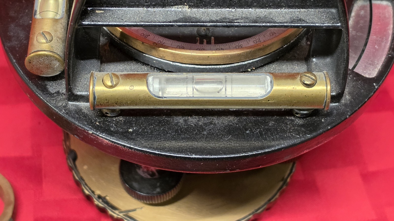 Antique 1900s W & L.E. Gurley Troy NY USA Surveyor’s Transit W/ Box
