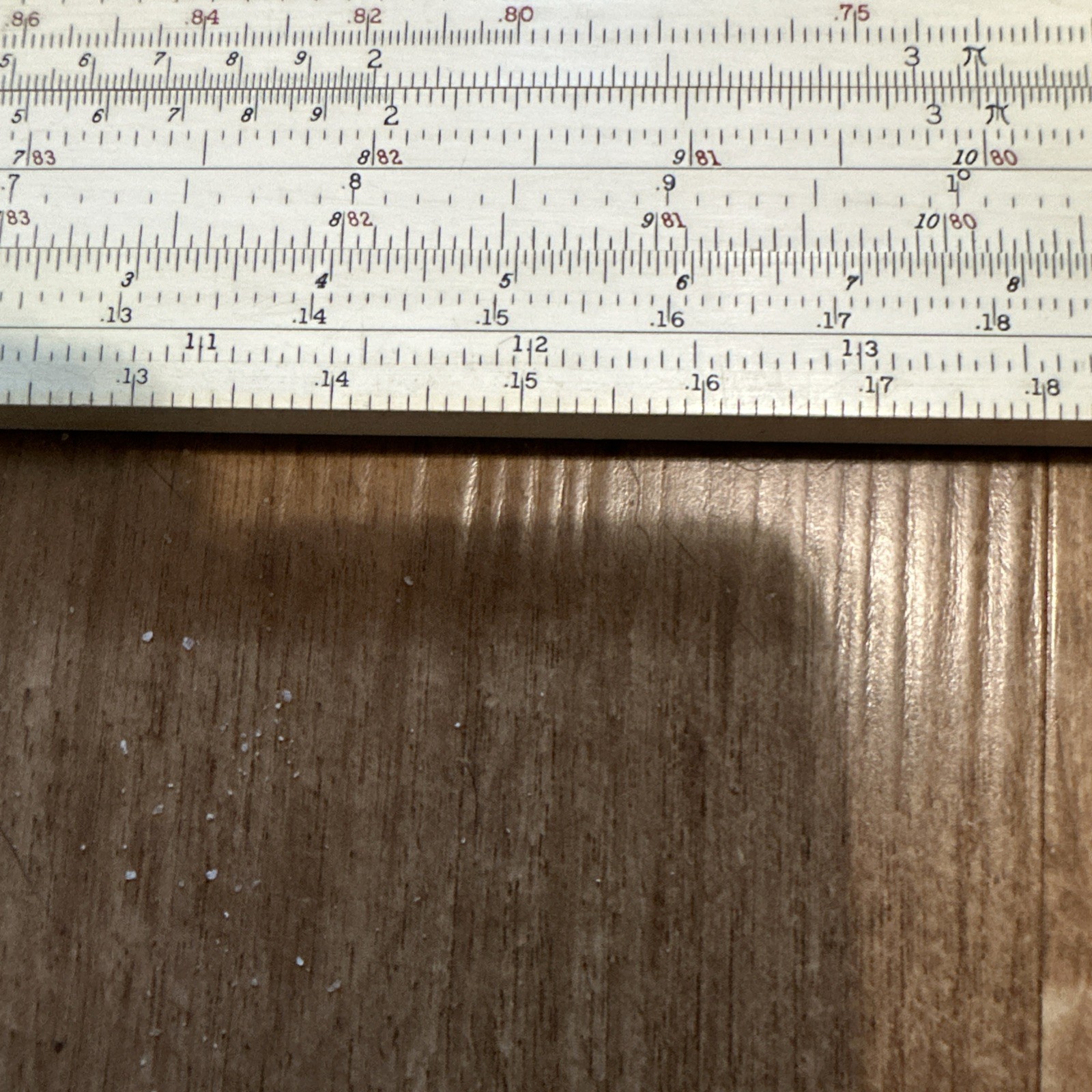 Rare Vintage Keuffel & Esser 4083-5 Mahogany 20” Slide Rule With Leather Case