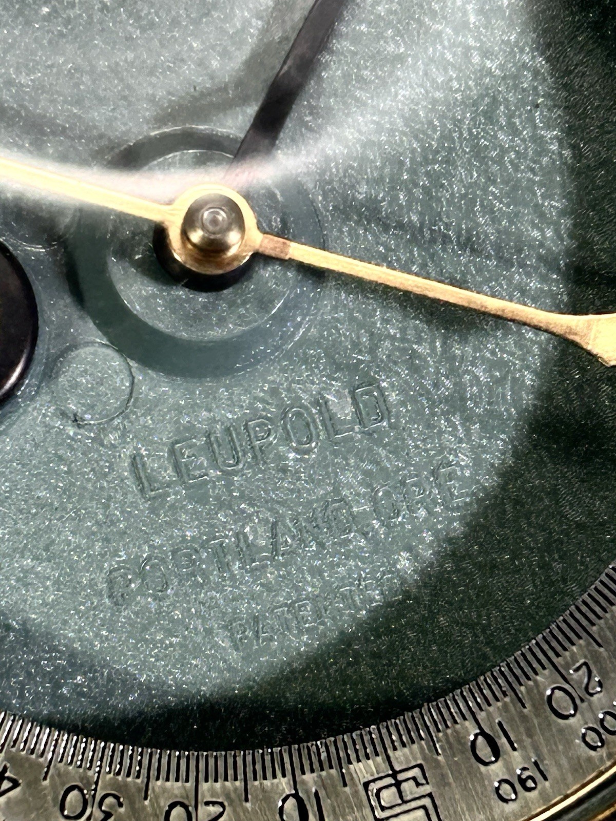 VTG Leupold Forester Compass w/ Leather Case • Portland Ore • Works Perfect