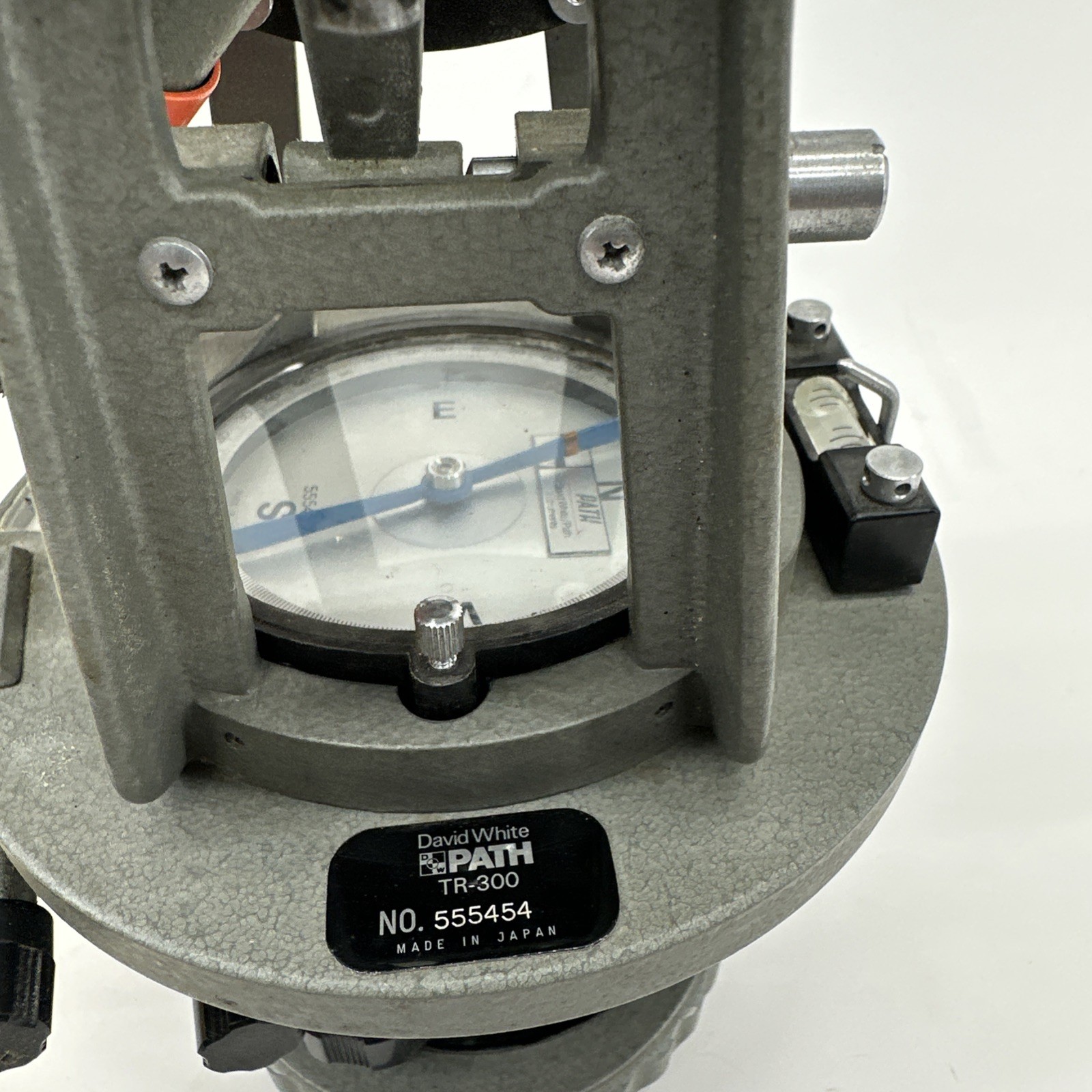 David White Path TR-300 Surveying Level Transit & Case
