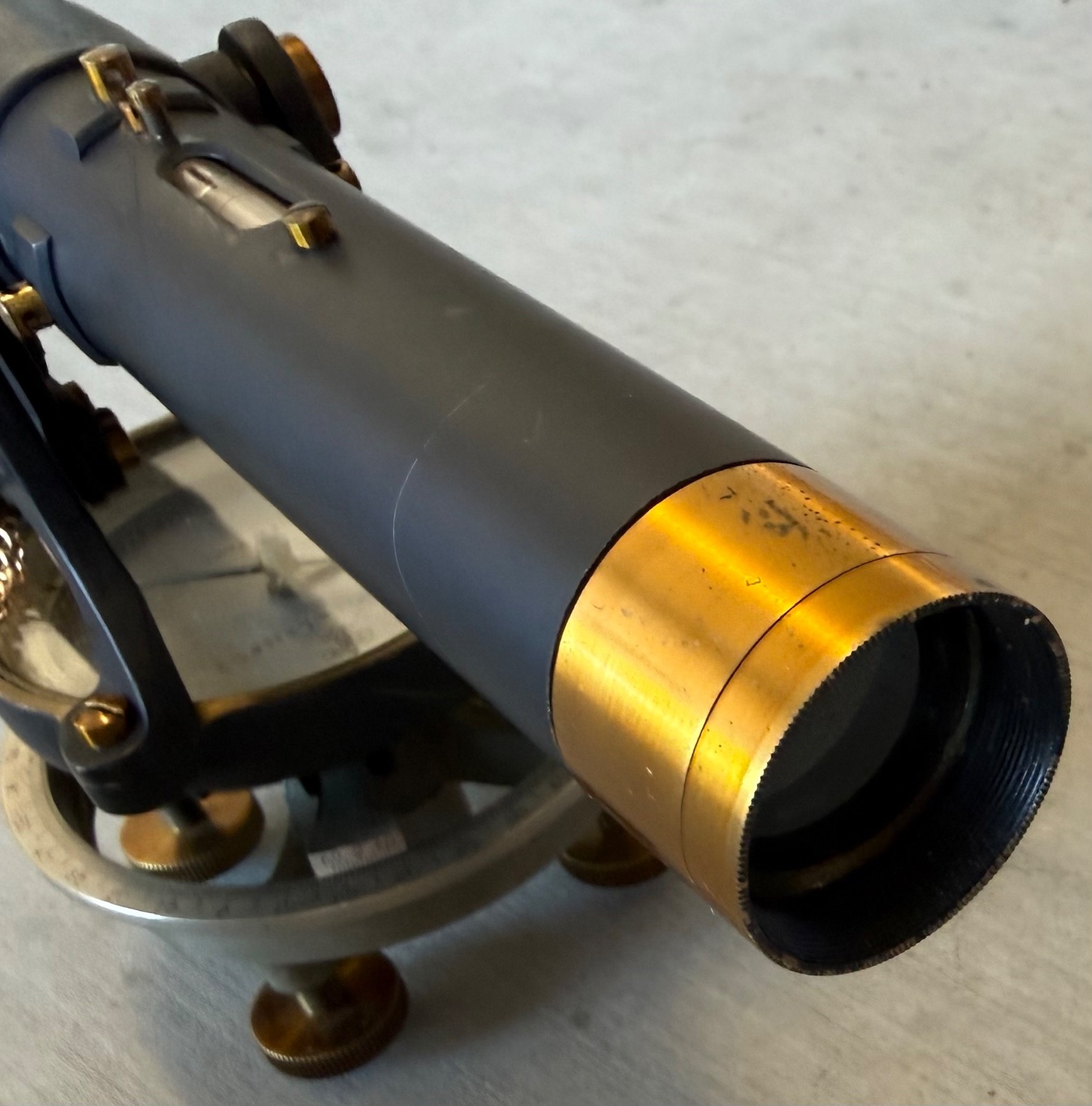 Keuffel & Esser Co. Surveying Instrument W Wooden Case
