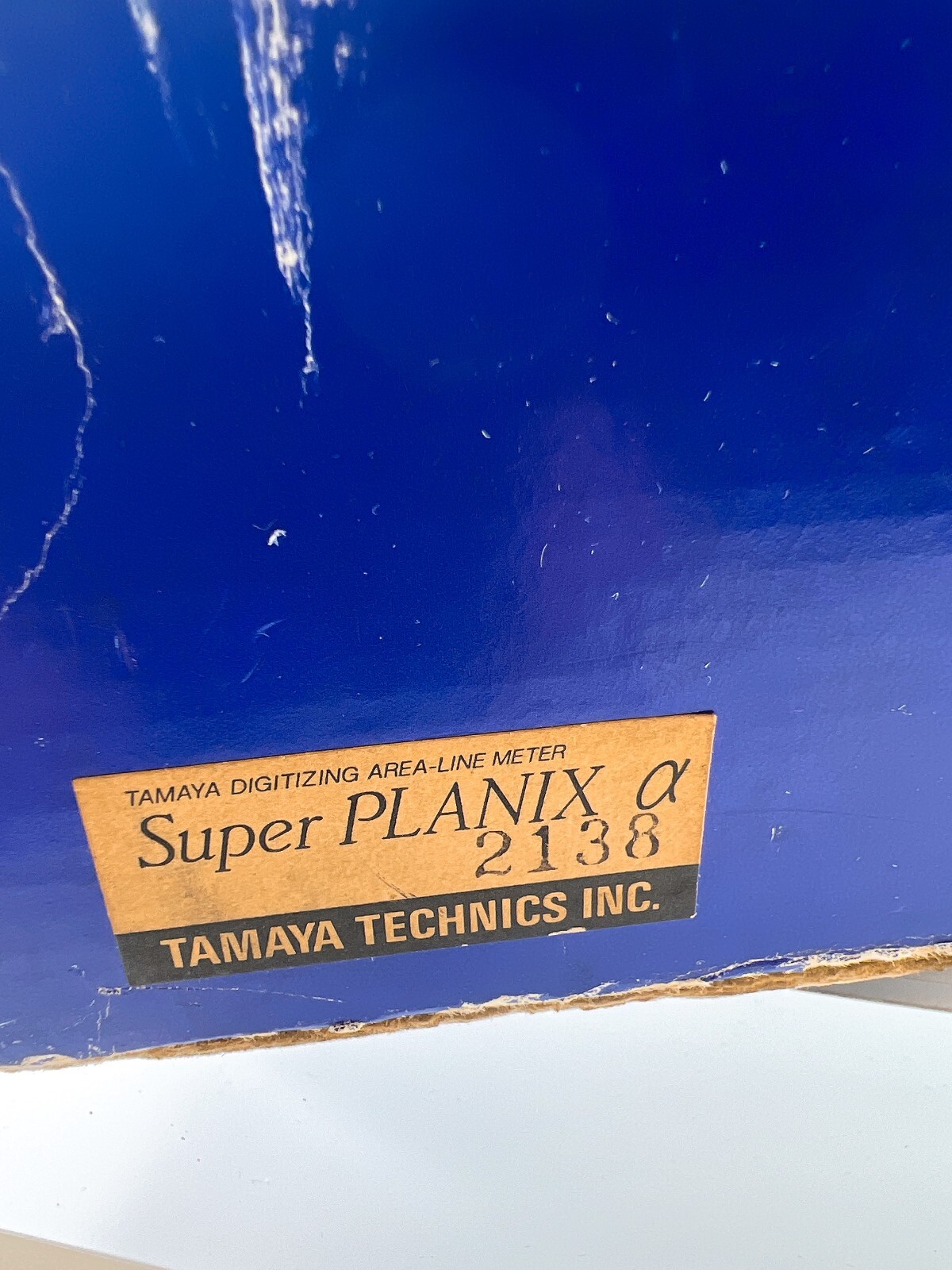 TAMAYA Super PLANIX α Alpha Area Line Digital PLANIMETER Tool Rare USED No Box