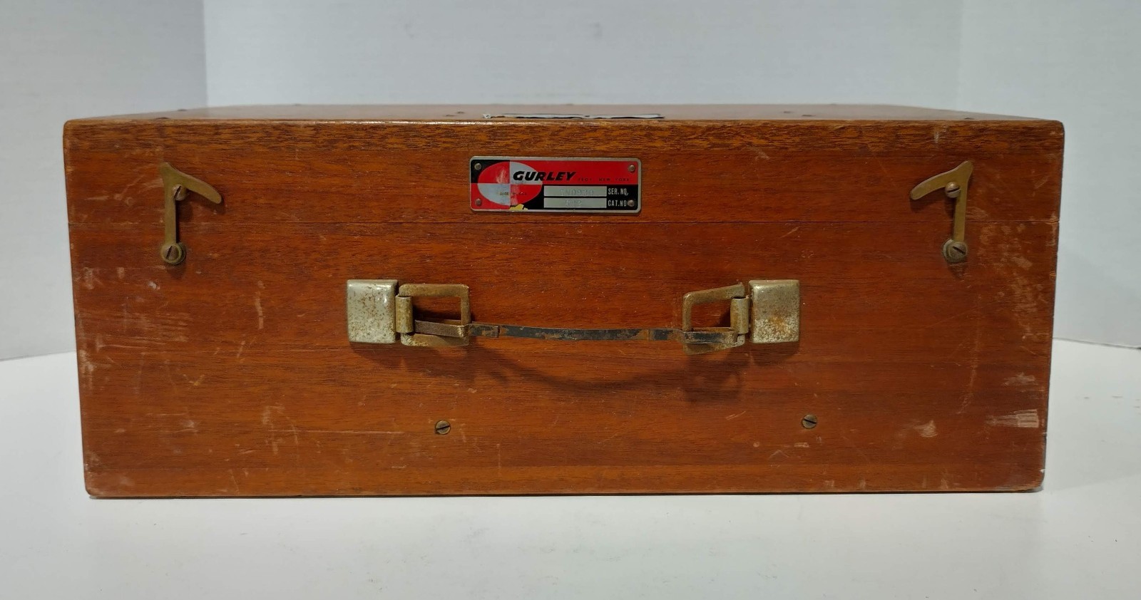 W & L.E. Gurley 582 Standard Plane-Table Alidade w/Case Vintage 1967 GN0930