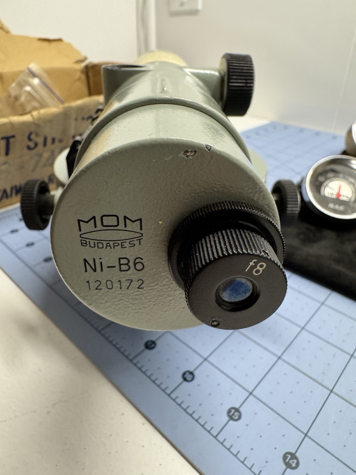 MOM BUDAPEST NI-B6 Level Nice With Original Box