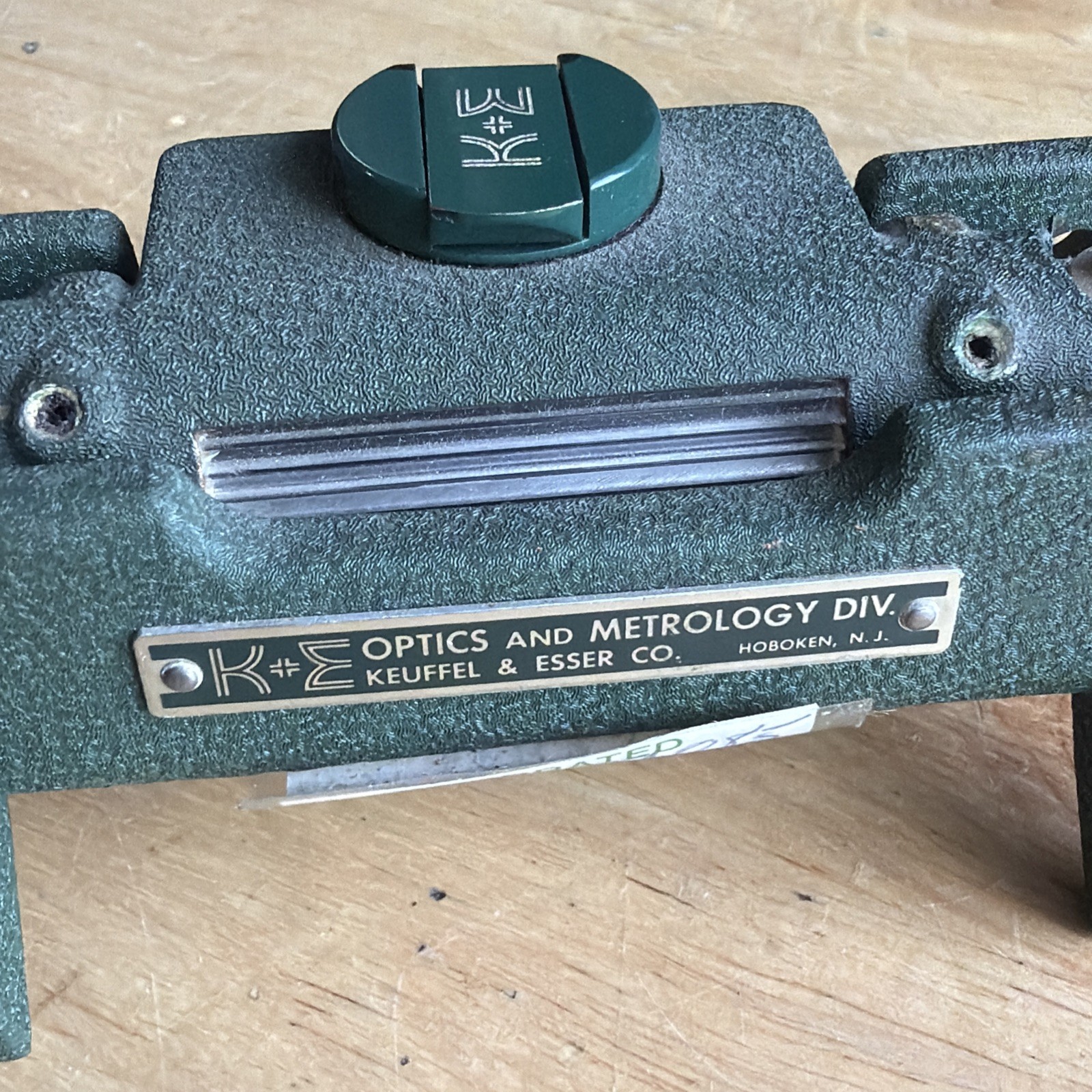 Keuffel and Esser Co. Coincidence Striding Level Optic Metrology Division K&E