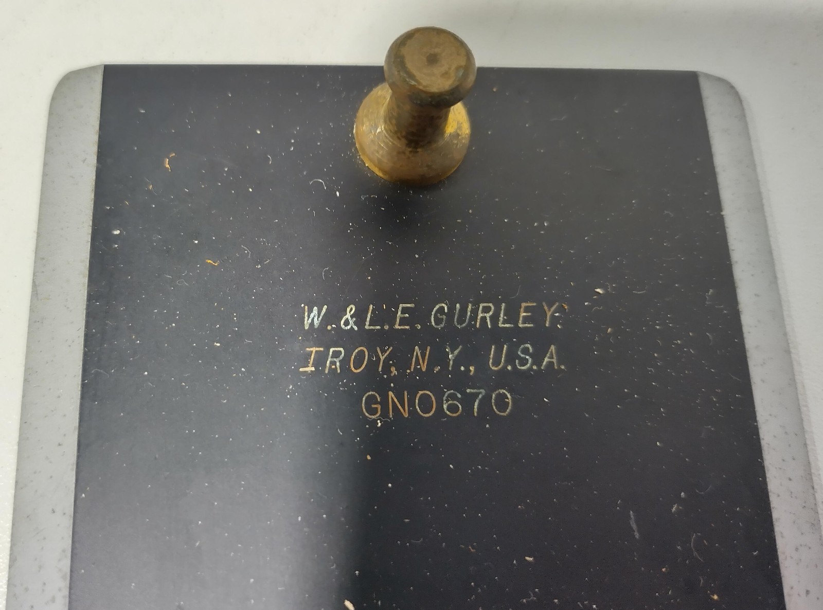W & L.E. Gurley 582 Standard Plane-Table Alidade w/Case Vintage 1967 GN0670