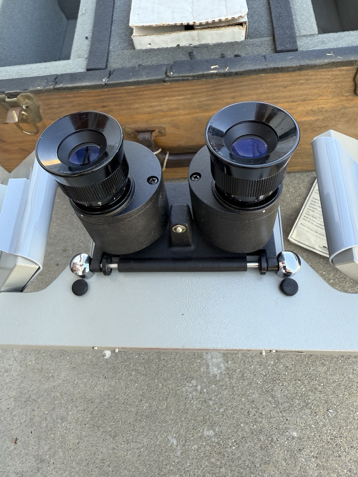 Vtg Aeroscope Stereoscope With Carrying Case Alan Gordon Enterprises
