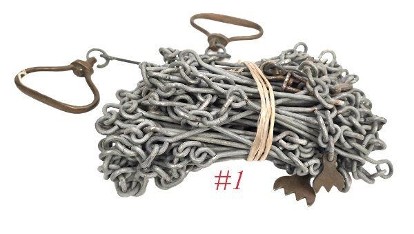 large brass steel CHESTERMAN SURVEYOR CHAIN survey