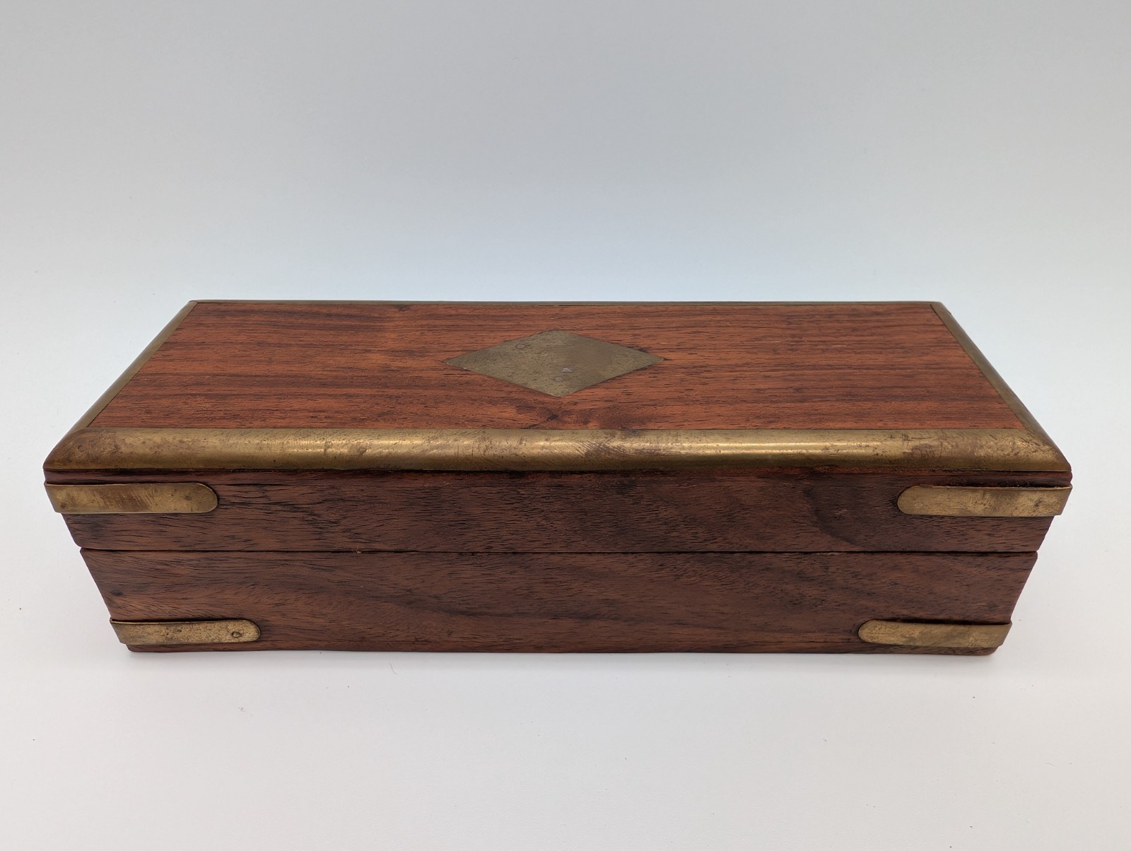 Decorative Brass Spirit Level Vintage Style London Esq Inlaid Wooden Gift Box