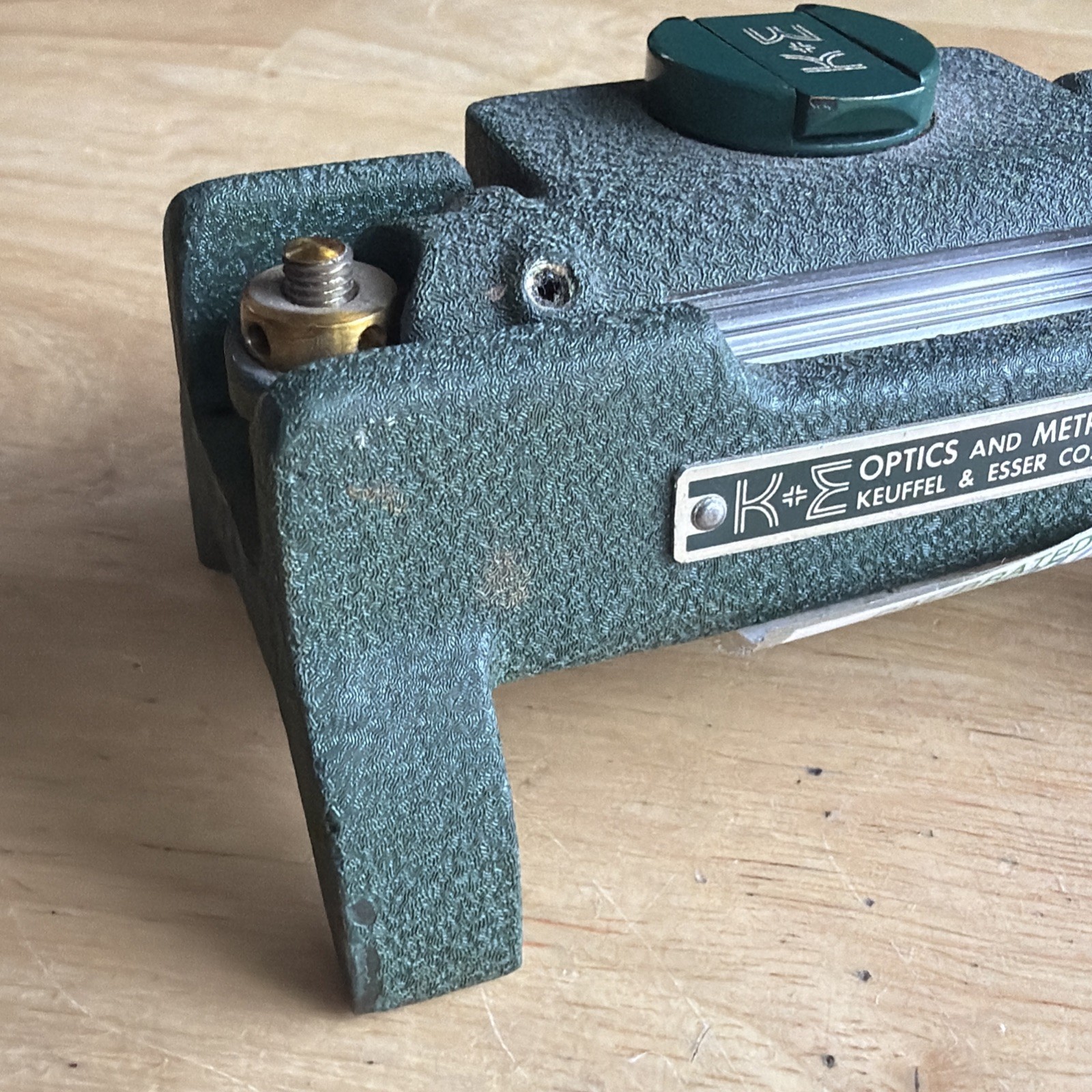 Keuffel and Esser Co. Coincidence Striding Level Optic Metrology Division K&E