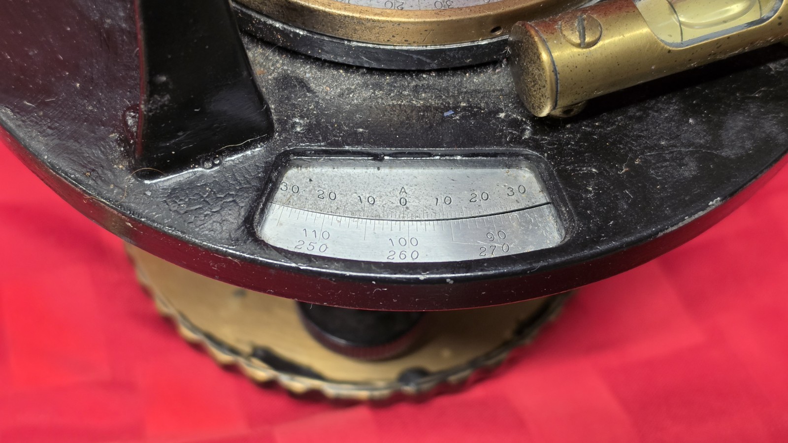Antique 1900s W & L.E. Gurley Troy NY USA Surveyor’s Transit W/ Box