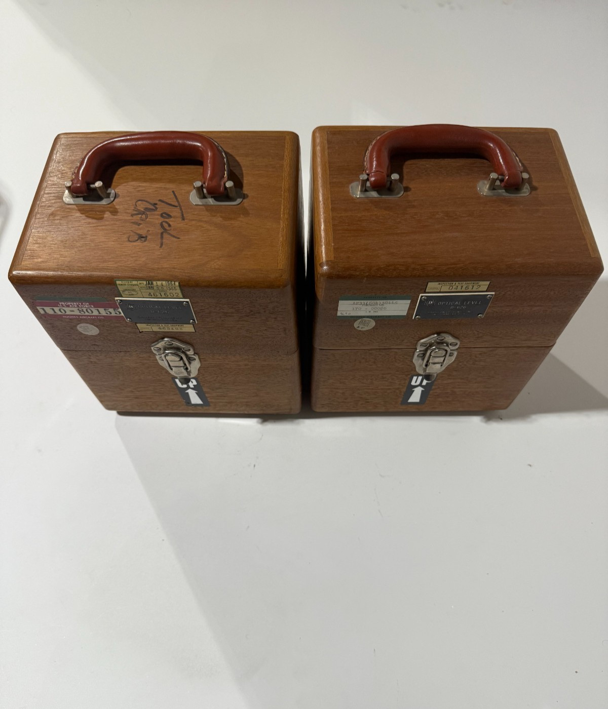 Lot of 2 Davidson Optronics D-626 Optical Level