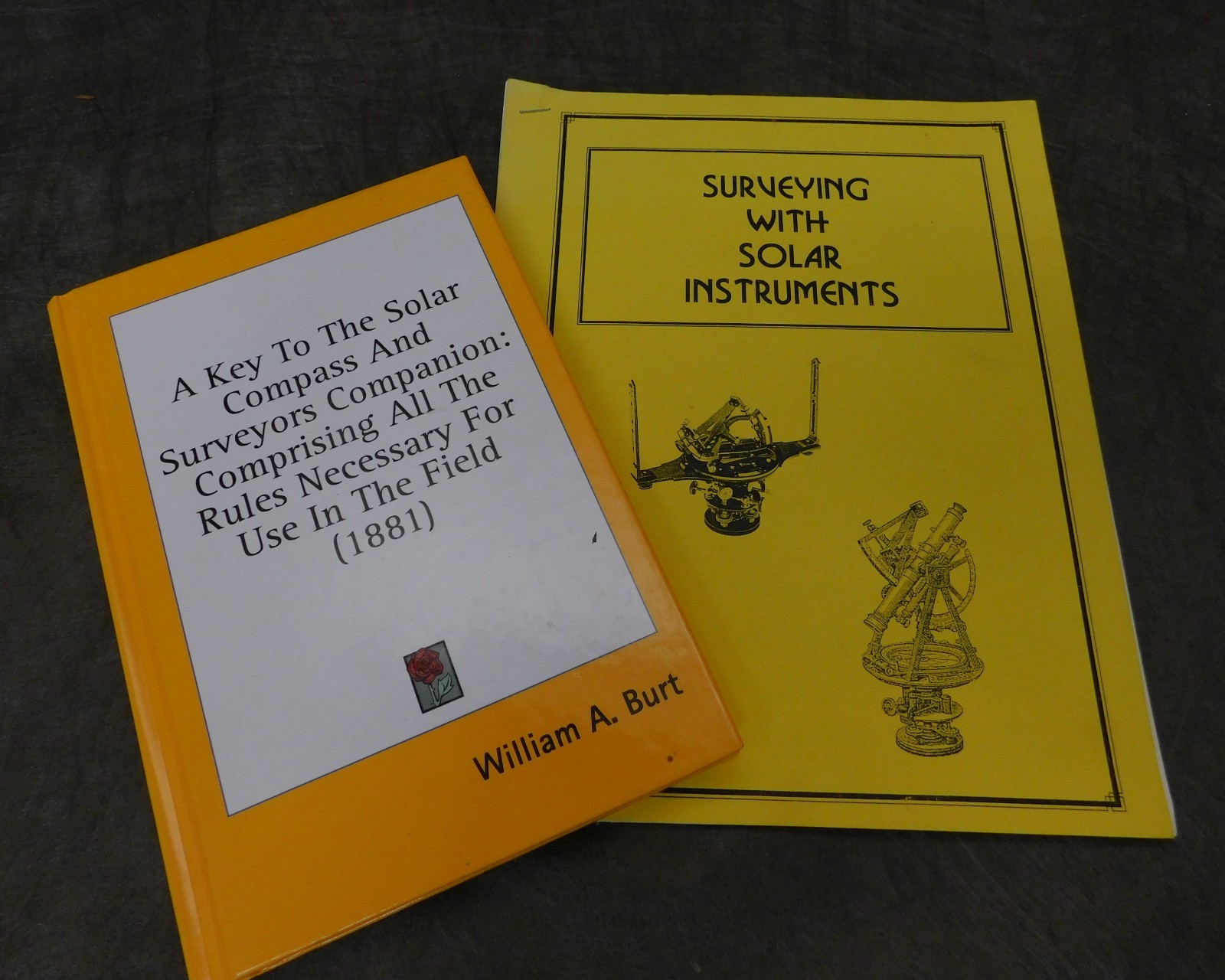 2 Survey Related Manuals Solar Compass by Burt & Surveying With Solar Instrument