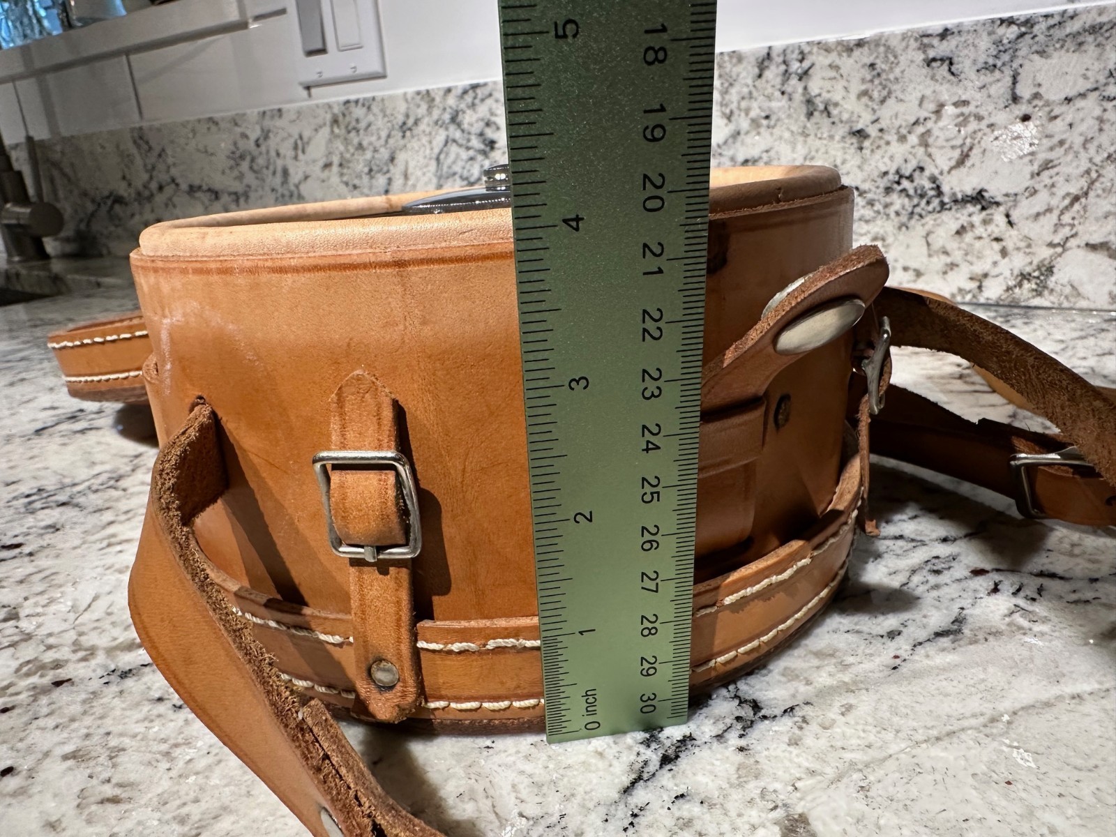 PAULIN SYSTEMS Micro Altimeter Model MM-1 w/Leather Case & Manual Made in USA