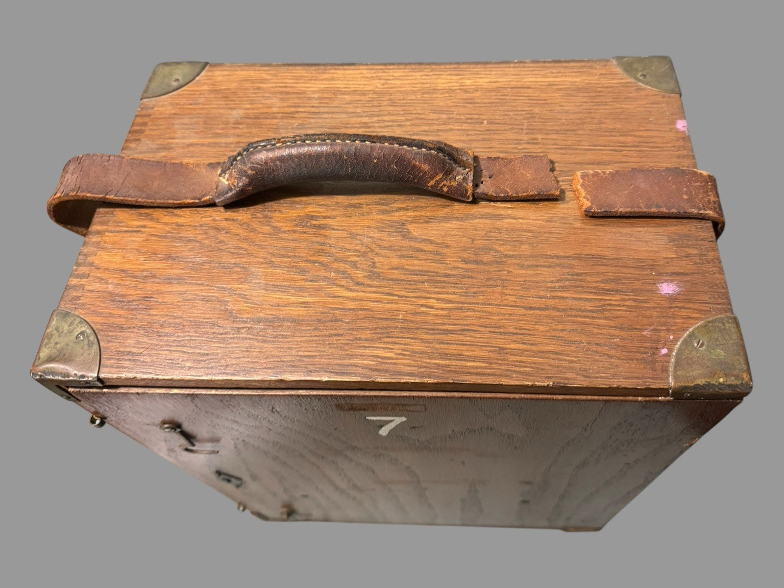Vintage K&E Keuffel & Esser Co. Skyline Inc. Surveyor Transit Level w Oak Case