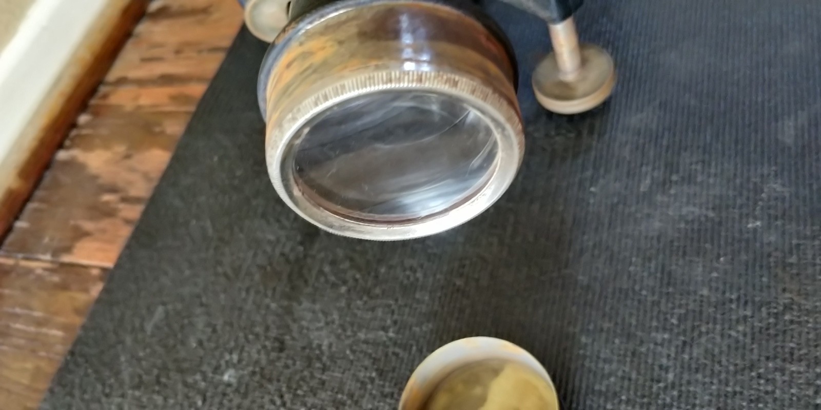 1900s Fauth & Co. Dumpy Level in wood case Surveying Equipment