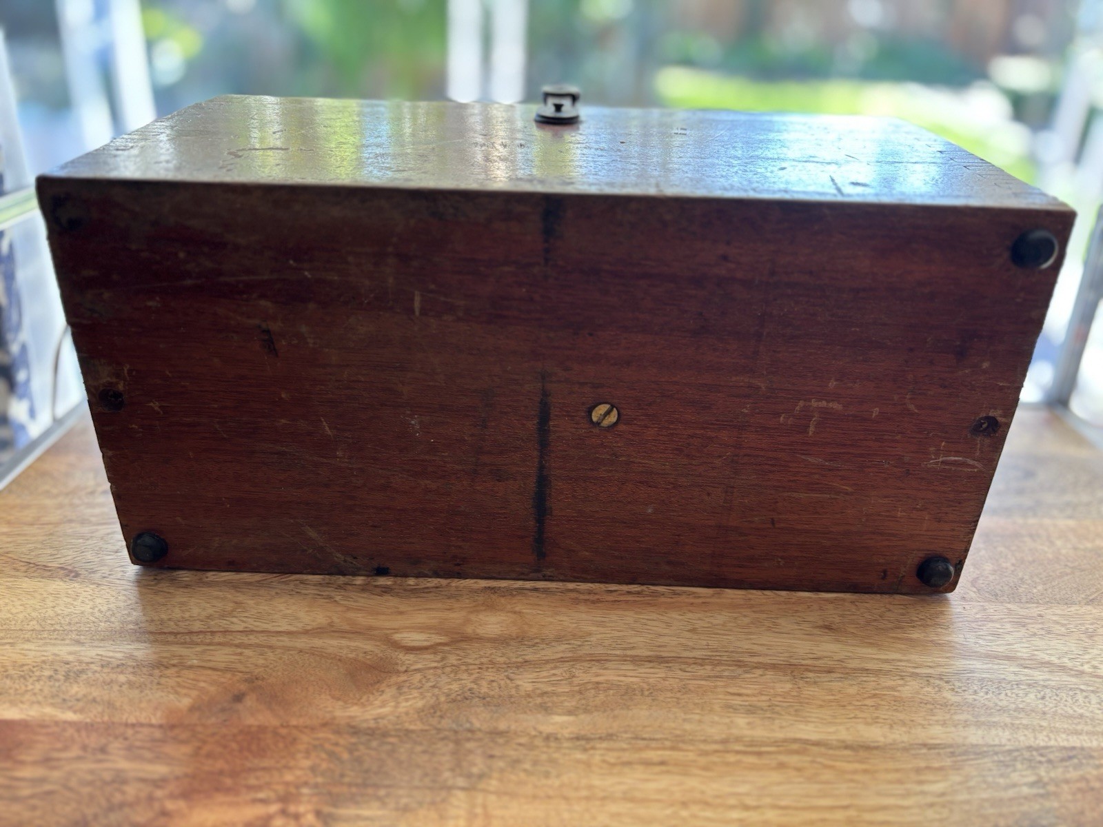 Vintage Survey Equipment Berger 190A Transit Level w/Dovetail Wooden Box r2s3