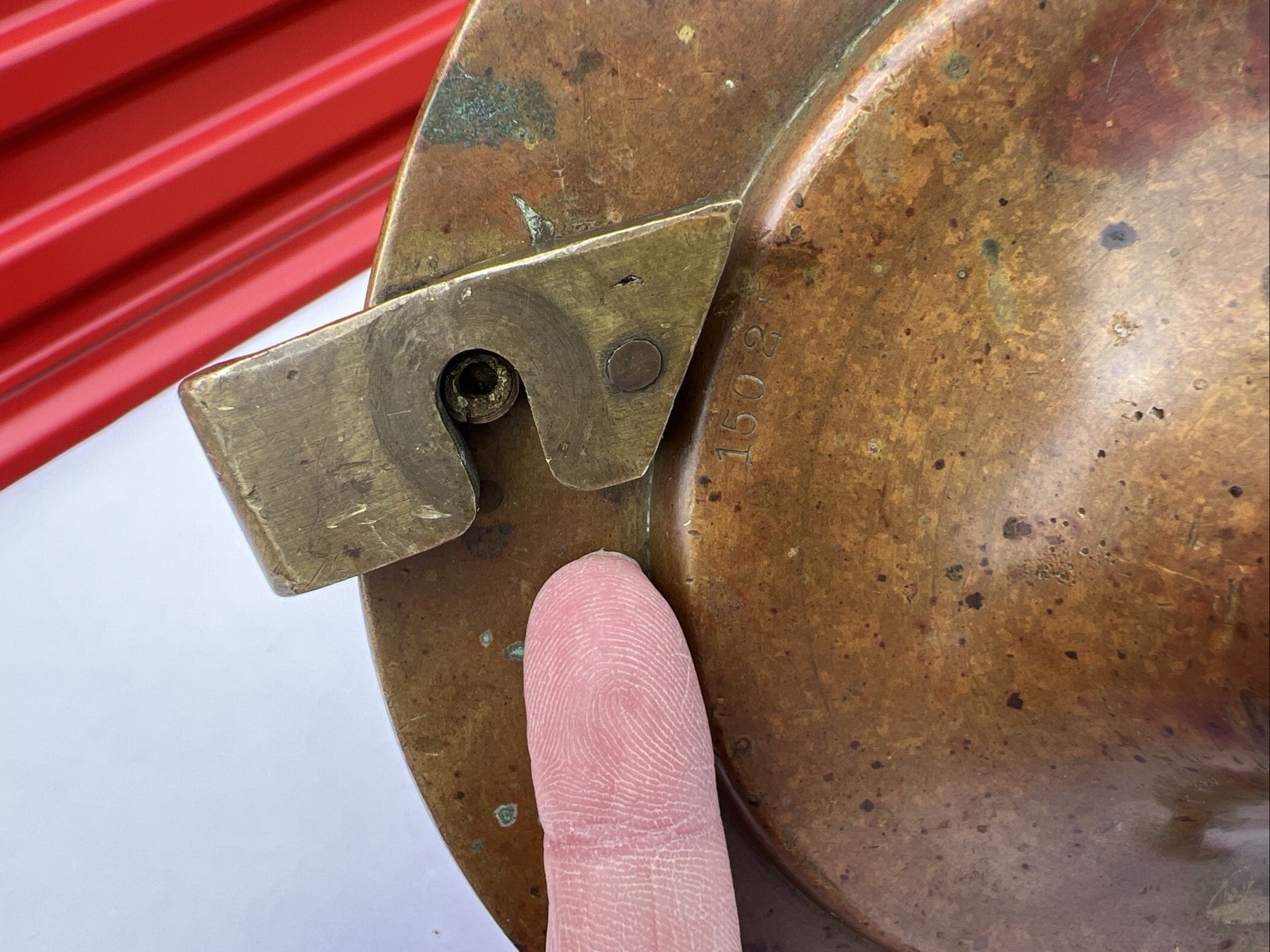 T.F. Randolph Antique Vintage Compass Survey Brass Alidade Transit Telescope