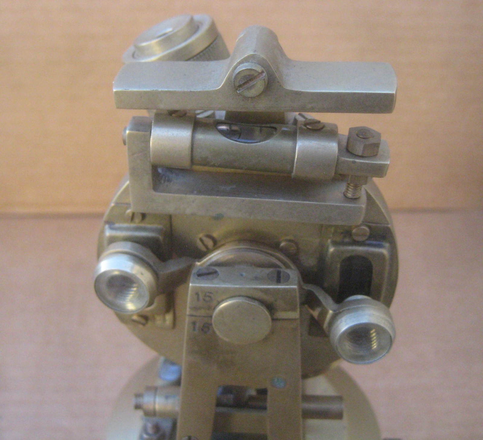 Antique Brass Stanley London Theodolite Survey Transit Scope (replica) India