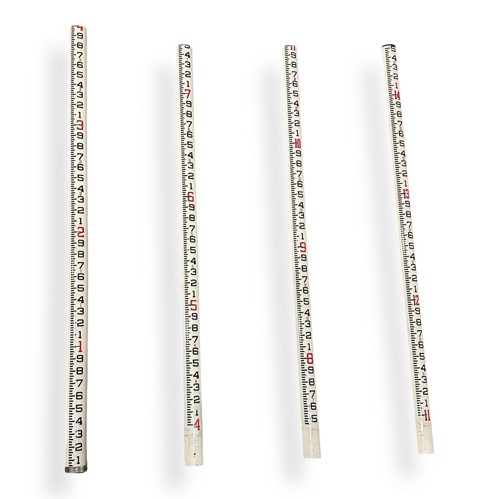 Lietz Fiber Glass 14 Ft 5 Inch telescoping surveyor leveling rod pole