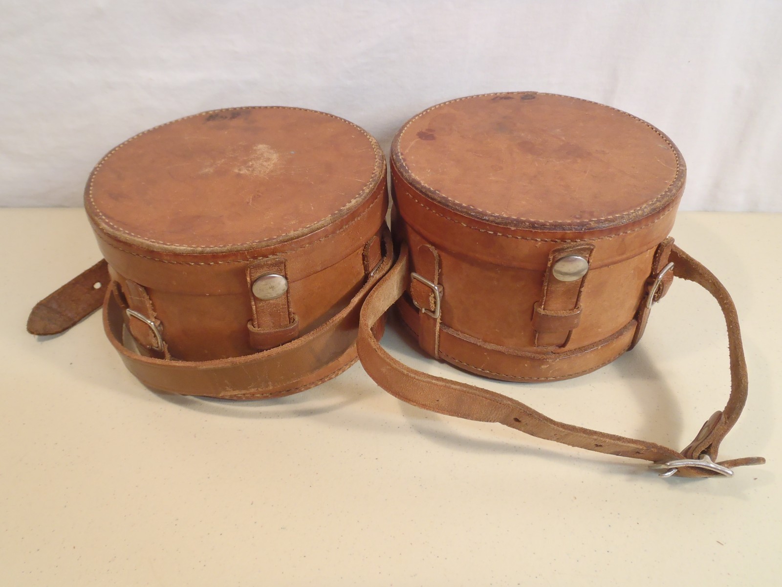 Vintage Surveying Altimeter Lot of 2 Leather Case American Paulin Model SA-1 USA