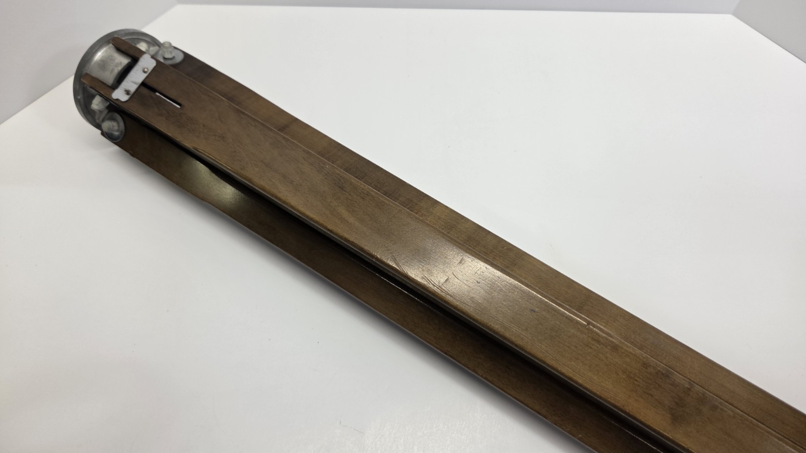 Vintage WOOD TRIPOD 54” rustic decor transit lamp stand survey wooden