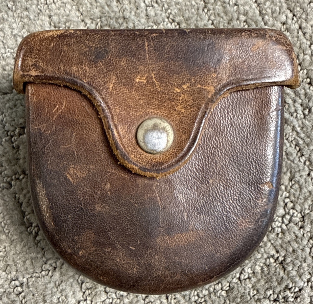 Vintage D. W. Brunton’s Pocket Transit w/ Leather Case Brunton Company Compass