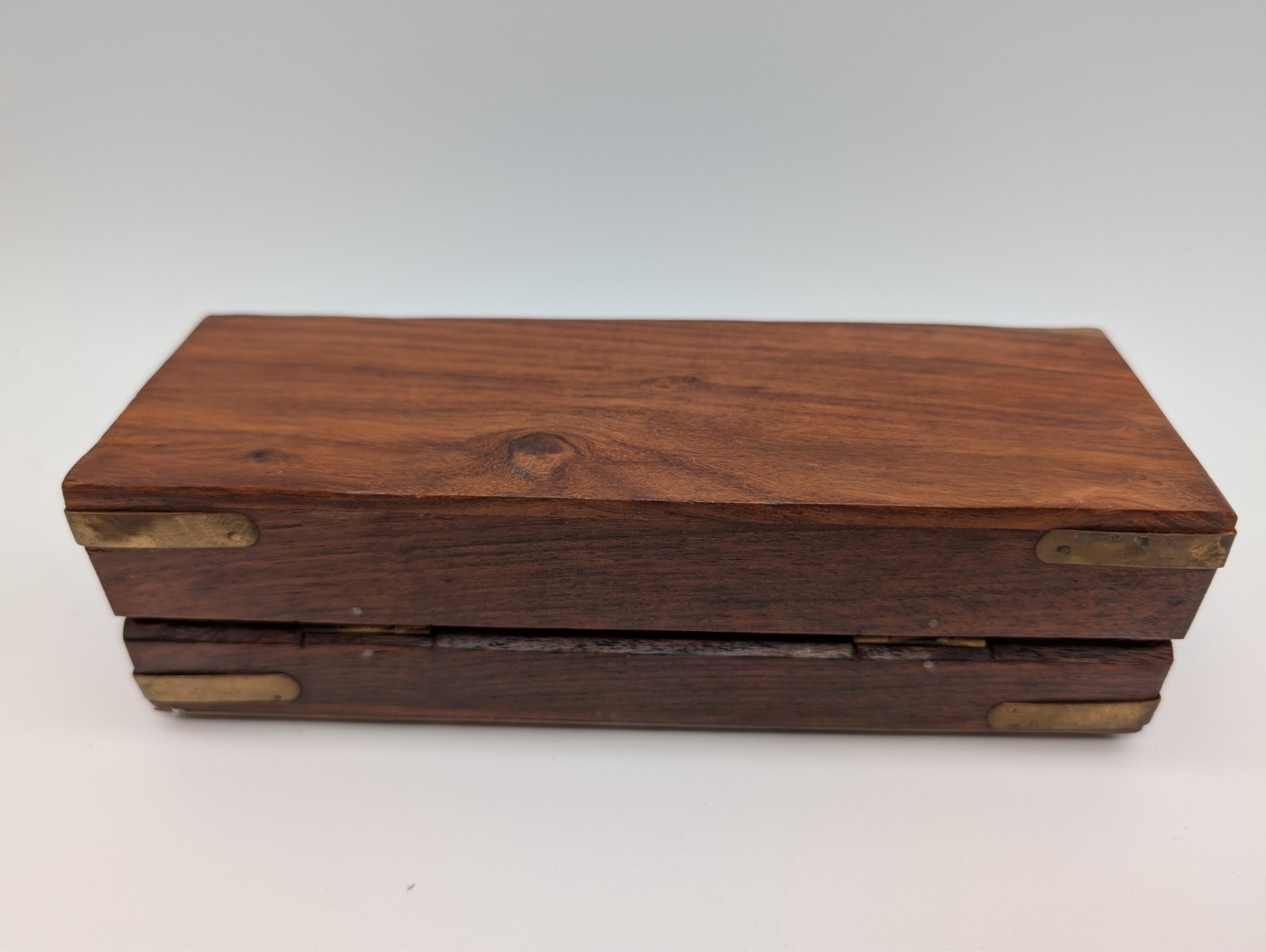 Decorative Brass Spirit Level Vintage Style London Esq Inlaid Wooden Gift Box