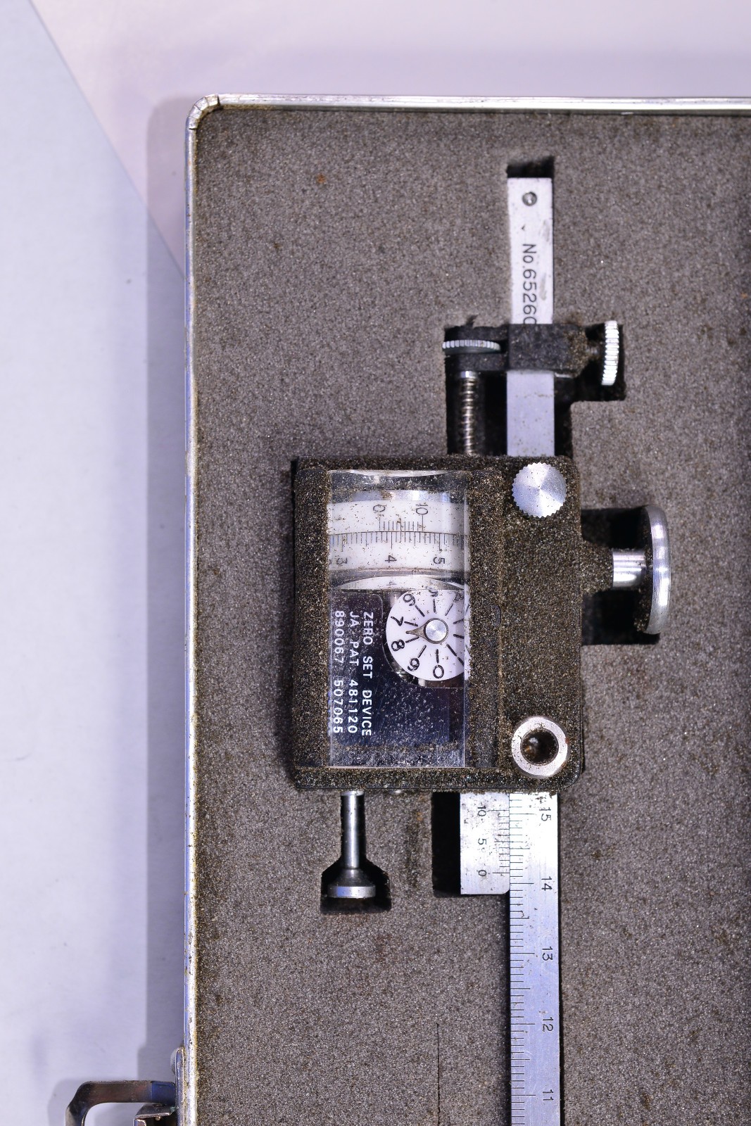 Vintage Japan Compensating Polar Planimeter Zero Setting Device #65260