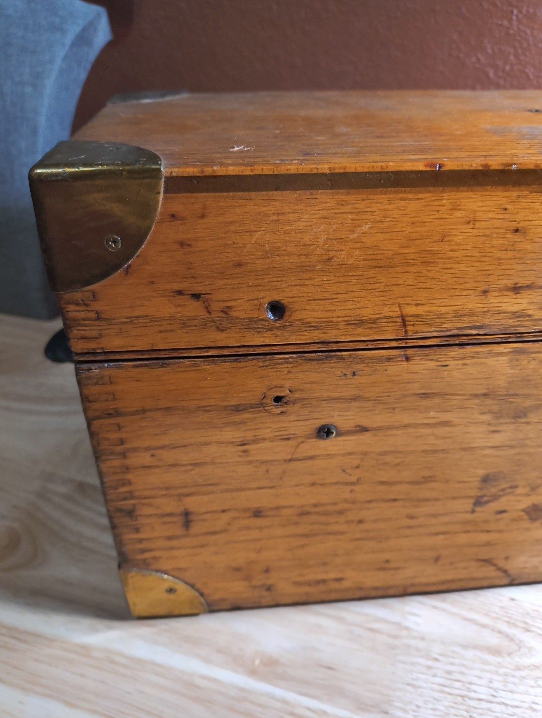Vintage Keuffel & Esser Co Surveyors Transit Model 142639 W/Wood Box