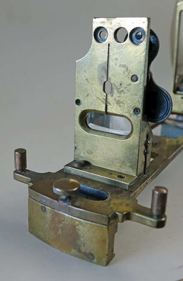 ANTIQUE BRASS ANSCHUTZ & CO KIEL 143-12 MARINE BEARING SIGHT PEILDIOPTER C-1907