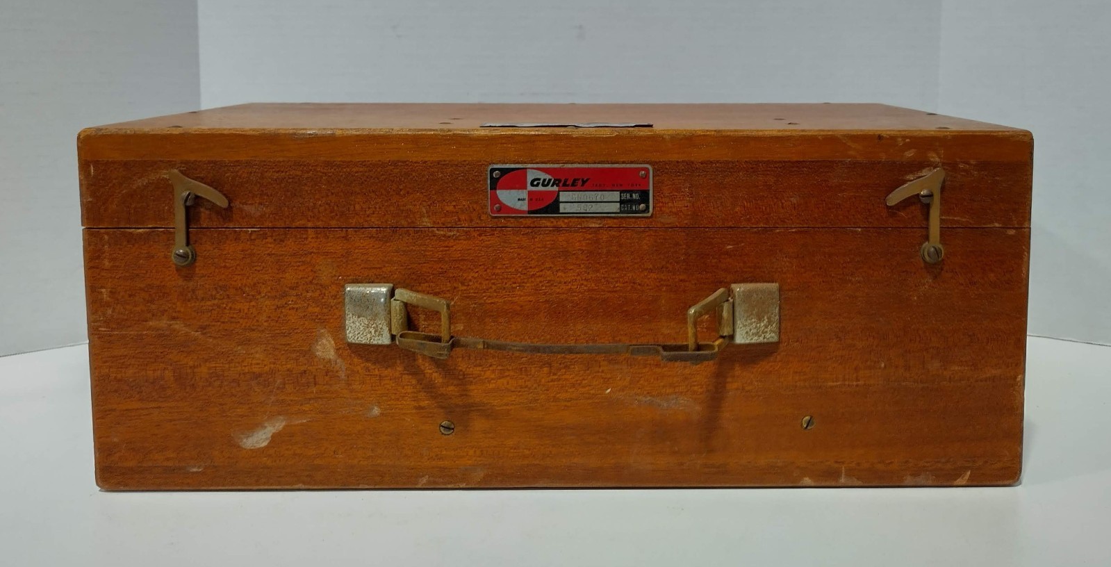 W & L.E. Gurley 582 Standard Plane-Table Alidade w/Case Vintage 1967 GN0670