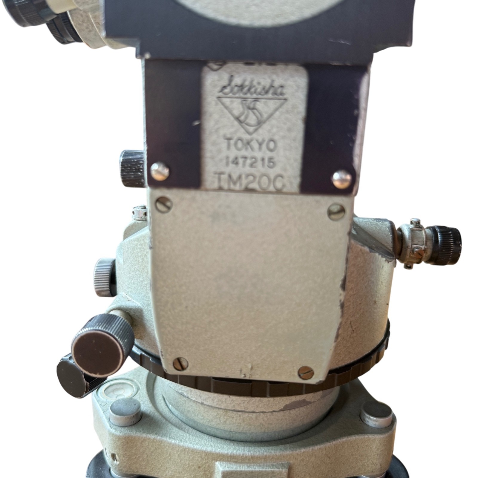 Sokkisha Theodolite Surveying Instrument 1471215 TM20C w/ Case