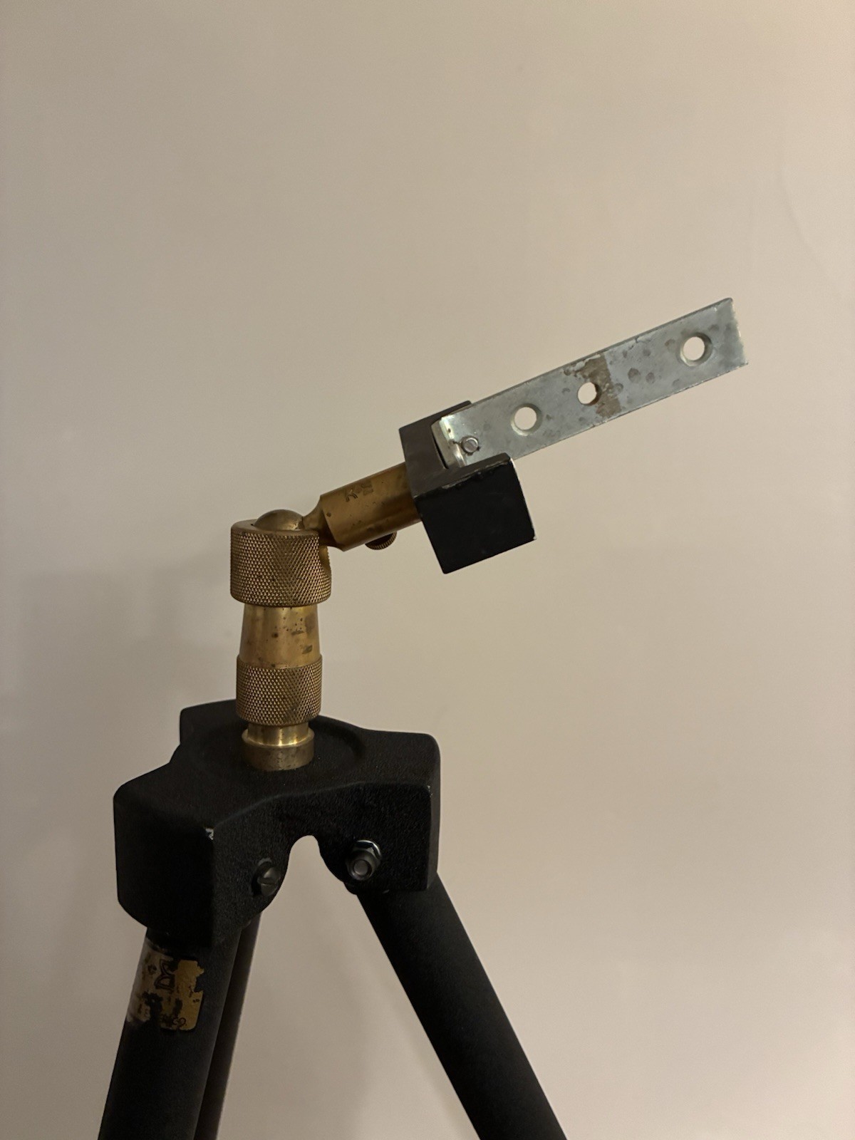 Keuffel & Esser Aluminum Tripod with Wooden Case