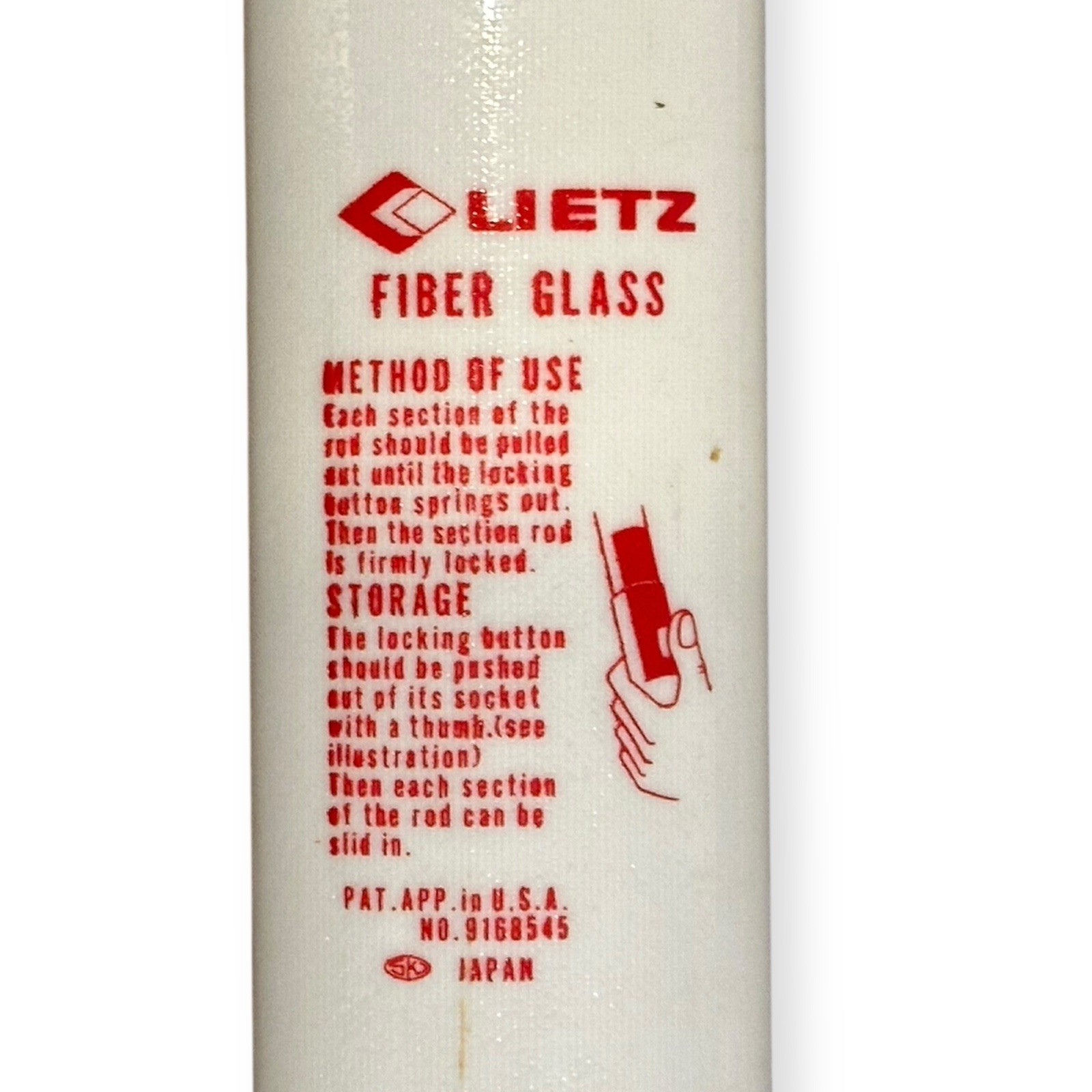 Lietz Fiber Glass 14 Ft 5 Inch telescoping surveyor leveling rod pole