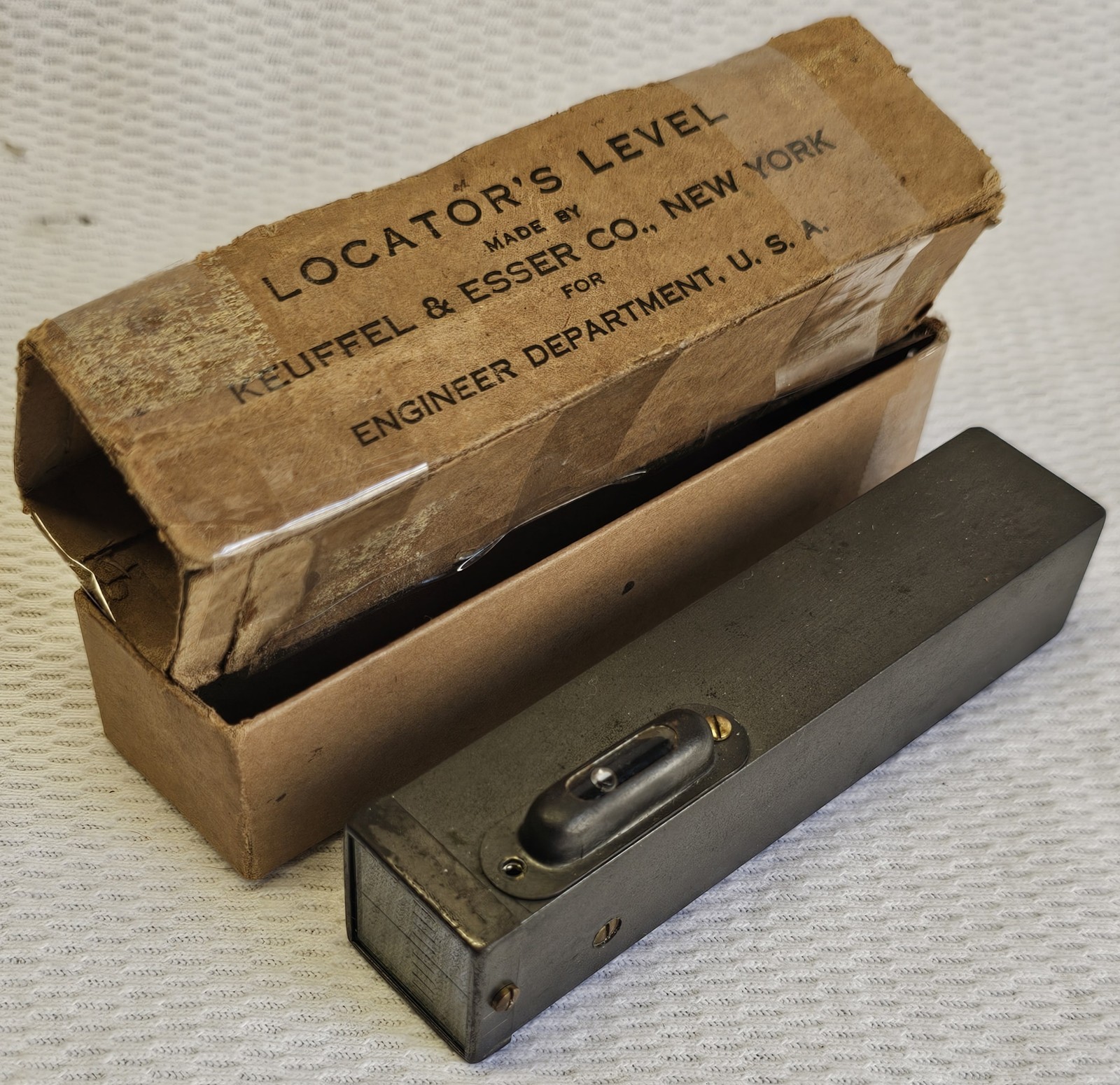 Vintage Keuffel & Esser Locator’s Level Surveyor’s Sighting Map Engineering Tool
