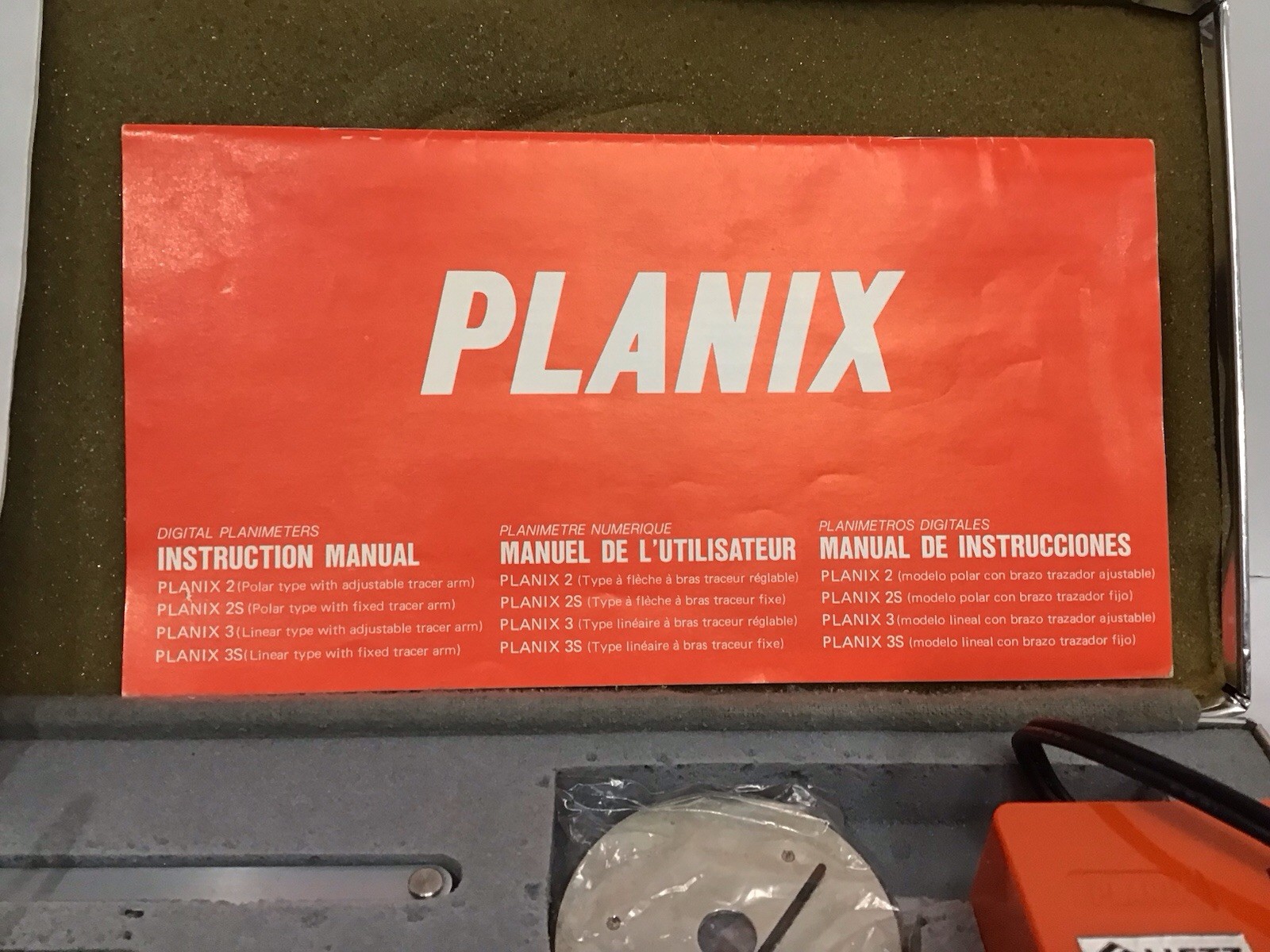 TAMAYA Planix 2 Planimeter Area Line Meter Digital Tool Rare From Japan