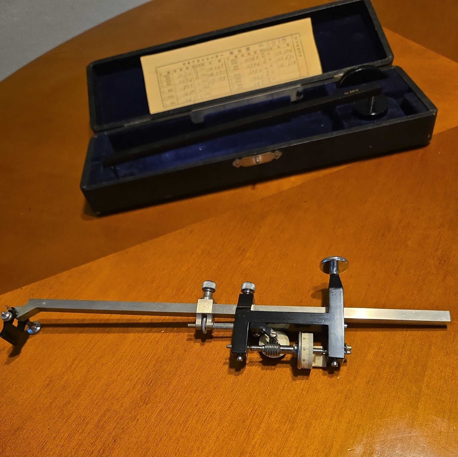 TAMAYA VINTAGE POLAR COMPENSATING PLANIMETER. JAPAN. No 3818