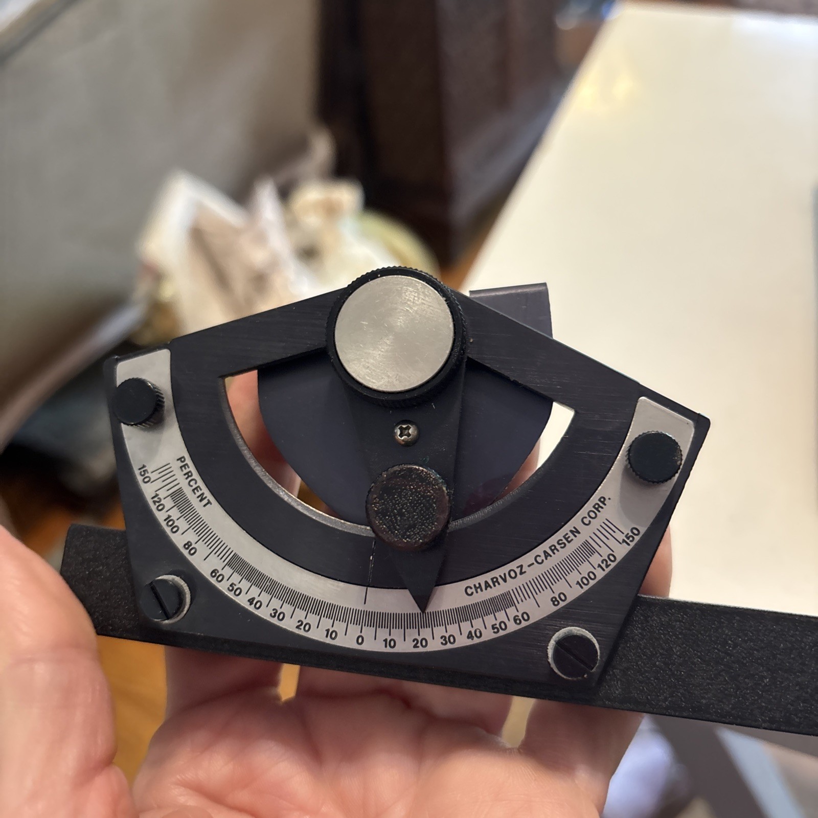 Vintage Charvoz Carsen peep sight level Plotting Instrument Japan 625