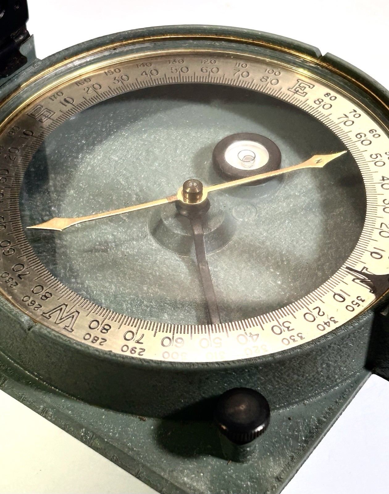 VTG Leupold Forester Compass w/ Leather Case • Portland Ore • Works Perfect
