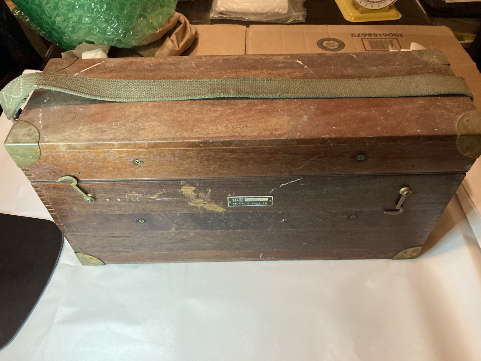 REDUCED! Vintage NP5003 Keuffel & Esser K&E Level Transit, Original Wood Case